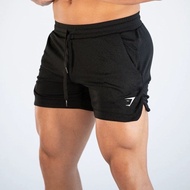 NEW Authentic Gymshark Cross-border Sports Mesh Fitness Shorts Breathable Quick-drying Three-point S