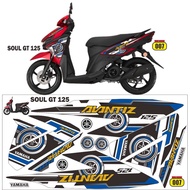 Soul GT 125 striping Soul GT 125 decal/ Soul GT 125 D1 variation/