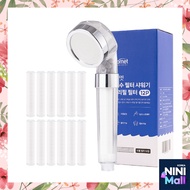 Comet water filter shower + refill filter 12p set