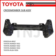 CROSSMEMBER SUB ASSY ARUZ , AVANZA F651 , F652 , F653 , RUSH F850 - 51210-BZ142