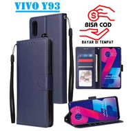 BOOK COVER hp FOR VIVO Y93 FLIP WALLET FOR VIVO Y93 LEATHER CASE FOR VIVO Y93