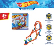 Hot Wheels Action Figure-8 Jump ฮอตวีลแอ็กชั่น ชุดรางดิ่งรูปเลข 8 (HMB15)