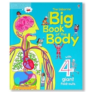 USBORNE BIG BOOK OF THE BODY WITH 4 GIANT FOLD OUTS (AGE 4+) BY DKTODAY
