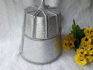 Kuluk Silver Monte Topi Aksesories Pengantin atau Adat Jawa