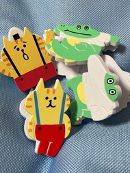日本全新MIND WAVE 鱷魚 貓之助可愛夾子