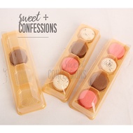 10pcs Macaron box packaging container macaron plastic boxes