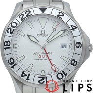 นาฬิกาข้อมือผู้ชาย Omega Seamaster 300M GMT Automatic ขนาด 41 มม. รุ่น 2538.20 ตัวเรือนสแตนเลส สีขาว