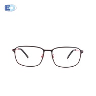 EO Visualities Ernst Eyeglasses for Men and Women | Stainless Steel Rectangle Frame