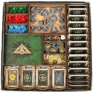 TowerRex Board Game Organizer for Talisman, Holds Talisman Game Components, 6-8 Expansions, Lost Rea