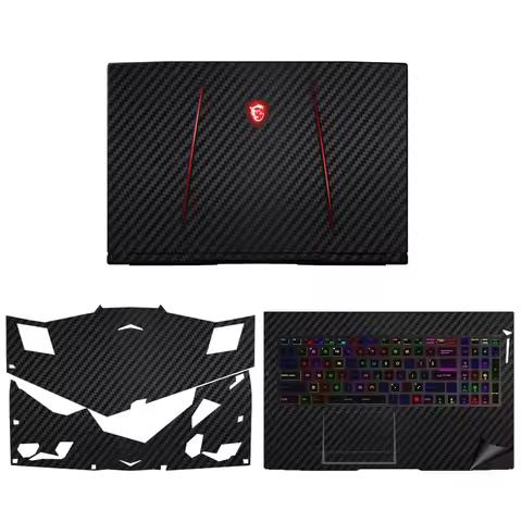 Laptop Sticker Skin for MSI GE75 GF75 GP75 GS75 GT75 17.3'' PVC Vinyl Stickers for MSI PS63 GP63 GP7