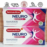HEMAVITON NEURO FORTE 1strip 10caplets VITAMIN B1 B6 B12 Neurotropic