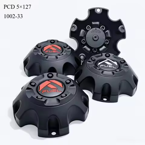 4pcs Car Wheel Center Caps Hub Cap PCD 5x127 1002-33 Off-road Pickup Rim Hubcaps Dust Cover Car Acce