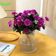 LLOYD Simulation Azalea Floral, Fake Flowers Floral Craft Art Artificial Azalea Flowers Branches, Si