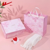 Pull Back Scarf Women 2026 New Style Winter Gift for Girlfriend Girlfriend Birthday Gift Thickened S