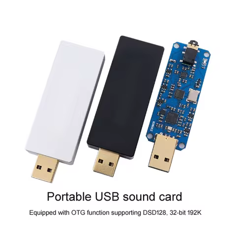 LUSYA S5 CT7601 ES9018K2M 384K DSD256 32bit DAC HiFi DSD Decoder USB Sound Card In Aluminum Shell