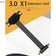 DTA Extender Ribbon Adapter Extension Cable PCI-E 1X Slot Extension Riser Card DT