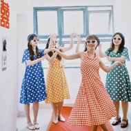 Retro Hong Kong Polka Dot Bridesmaid Dress - 80s & 90s Chic for Weddings