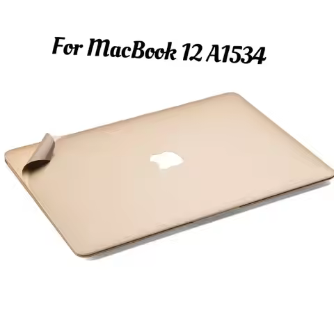 2 IN1 Laptop Sticker Notebook for Macbook 12 A1534 Skin Retina 12 Cover Full Body Protective Sticker