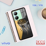 VIVO Y36 & Y78 Glass Softcase - VIVO Y36 & Y78 Mobile Phone Case[T50]
