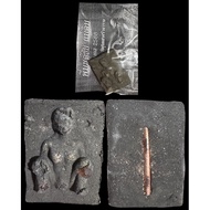 Thai Lanna Amulet Mae Per Copper Takrut Phra Archan Priya Lp Priya Wat Chum Saeng Prai Phong & miner