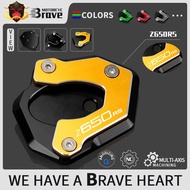 Z 650 RS Motorcycle Accessories Side Kickstand Stand Extension Support Plate For KAWASAKI Z650RS 202