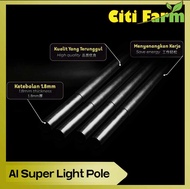 AI Galah Sawit HITAM (RINGAN Fiber, Tahan, Tak Licin)/ Harvesting AI Pole BLACK (LIGH than Palm Pro 