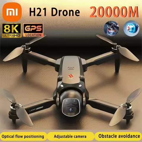 XIAOMI H21 Drone 8K HD RC 20000M Professinal Dual Camera Brushless Optical Flow GPS Obstacle Avoidan