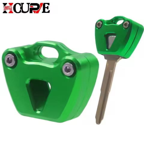 Motorcycle CNC Key Cover Case Shell Keys Protection For ZX6R ZX9R ZX10R ZX12R ZX14R ZZR1400 ZRX1200 