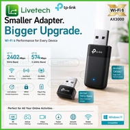 LiveTech TP-Link WiFi 6 USB WiFi Adapter Archer TX50U AX3000 / TX1U Nano AX300 Wireless Adapter PC L