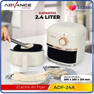 ADVANCE AIR FRYER LOW WATT ADVANCE ADF 24A - Kapasitas 2,4 Liter