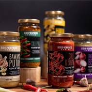 BIBIK EXPRESS Premium Blended Ready-To-Use Cooking Paste 400ml HALAL Ginger/Garlic/Big Onion/Cili Pa