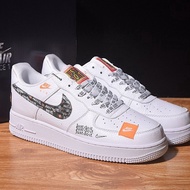 สินค้าลิขสิทธิ์แท้ 100% Original Nike Air Force 1 Just Do It รองเท้าลำลอง รองเท้ากีฬา 36 36