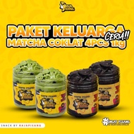 Paket Keluarga Kripik Pisang Mix Rasa Coklat matcha Greentea Lumer 1