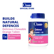 Children's Vitamin C-100 (60s)- Ocean Health (For Kids' Immunity| Chewable Vitamin C Tablet| Vegetar