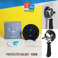 Wall Mount Portafilter Holder 58 mm Hanging Portafilter Holder