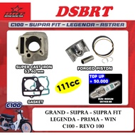 BRT Cast Iron Bore Up Block 53 53.40 GRAND Supra FIT Revo C100 Legenda Astrea WIN 110cc