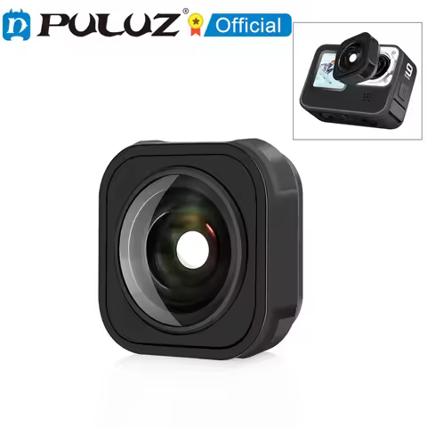 PULUZ Max Lens Mod Wide Angle Lens for GoPro Hero13 Black/ Hero12 Black/ HERO11 Black/ HERO10 Black/