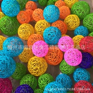 10CM/cm Takraw Ball Wedding Takraw Ball Colorful Takraw Ball Decorative Ball Kindergarten Environmen