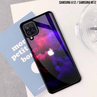 Beli Case Samsung Galaxy A12 / Samsung Galaxy M12 Fashion Printing Logo Series Keren - Case Cute Cover Case Casing hp Case murah Custom Case hp Pelindung hp - Bayar Ditempat ( COD )