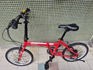 GOOSE摺疊變速單車20吋鋁架