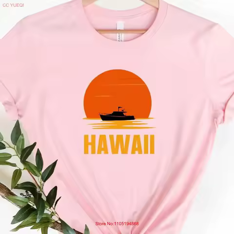 Hawaii SunseT T Shirt Boating for Boater Vintage Sailing Apparel Boat Trip Sailor vintage Washed fas