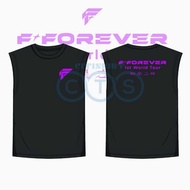PURPLE LOGO SLEEVELESS T-SHIRT FFOREVER F4 WORLD TOUR 2026 F-FOREVER CONCERT TAIWAN MANDARIN