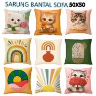 SOFA CUSHION COVER SOFA CUSHION PRINTING SIZE 50X50