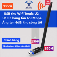 USB Wifi - USB Thu Wifi Tenda U2 AX300  Tenda U10 2 băng tần AC650  Tenda U18A AX1800  Tenda U11 Pro