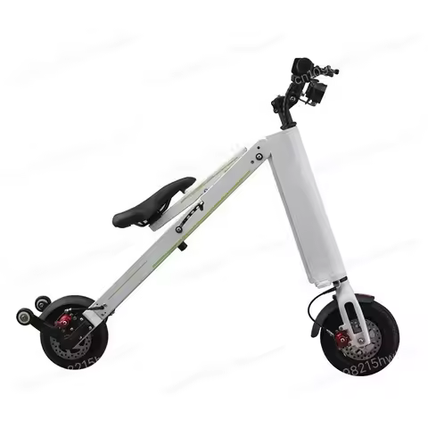 Lightweight Mini Kick Scooter for Adults 3 Seconds Folding Commuter Travel Portable Scooter 8 Inch 1