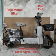 Sepeda Listrik Exotic Groza TX150 Selis E-Bike Exotic Groza TX 150 Sepeda Listrik Dewasa Sepeda List