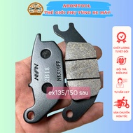 Exciter disc brake pads, Exciter150 front disc brake pads, genuine Nissin ABOMTOOL Ex135-150 rear di