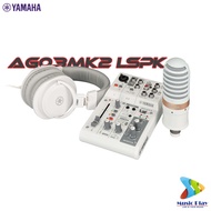 YAMAHA AG03MK2 ชุดสตรีมมิ่ง YAMAHA AG03MK2 LSPK Audio Interface Mixing Console Live Streming Package