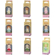 Forest Family Poodle Senbelle Family Japanese Version Station Poodle Poodle Persian Cat Flocking Dol