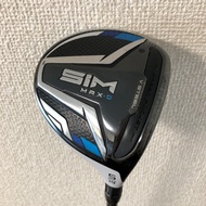 🇯🇵TaylorMade SIM MAX D Wood 5W with Head cover TENSEI BLUE TM50 FlexSR Used